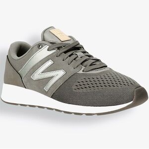 NEW BALANCE 24 Dark Grey & Silver Athletic Running Tennis Shoes Women’s Sneakers